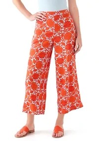 Women's Printed Wide Leg Pants
