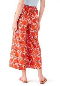 Women's Printed Wide Leg Pants