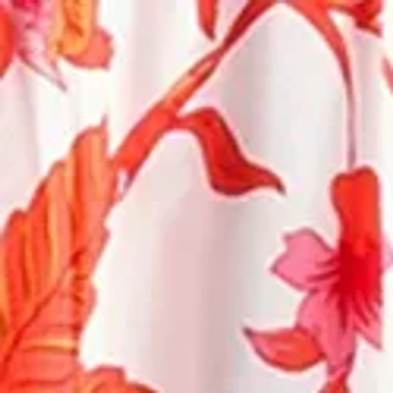 Women's Tiered Printed Midi Dress