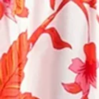 Women's Tiered Printed Midi Dress