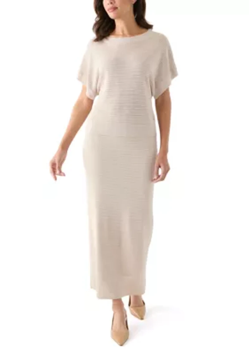 Women's Pointelle Midi Skirt