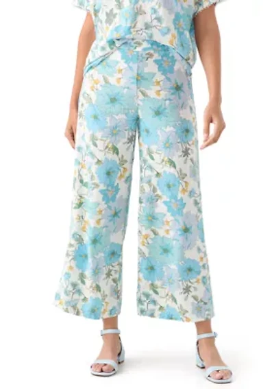 Women's Printed Soft Pull On Pants