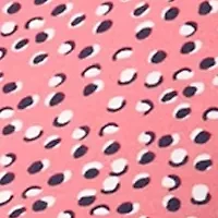 Plus 3/4 Sleeve Pleat Back Knit Top