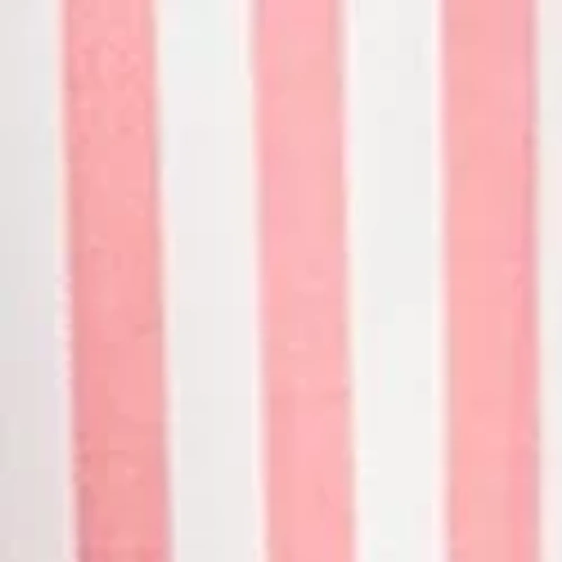 Plus Short Sleeve V-Neck Yarn Dyed Woven Blouse