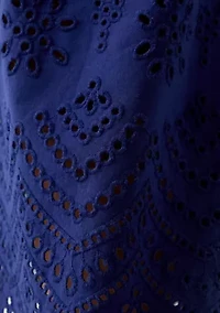 Women's Cotton Eyelet Pull On Skirt