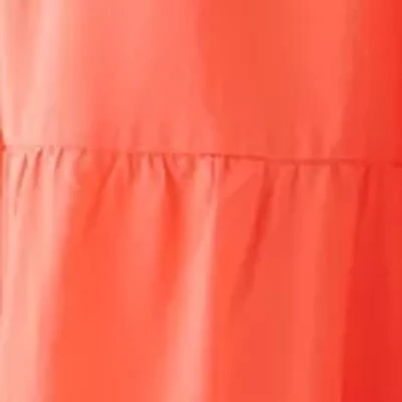Women's 3/4 Sleeve Tiered Midi Dress