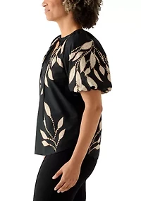 Women's Split Neck Blouse