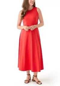 Petite Column Midi Dress