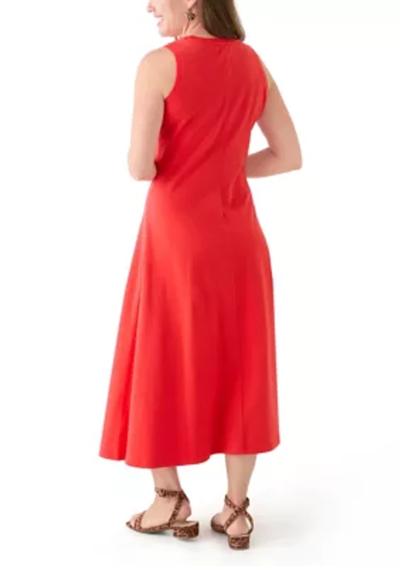 Petite Column Midi Dress