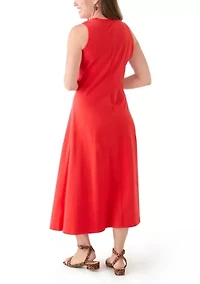 Petite Column Midi Dress