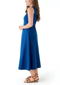 Petite Column Midi Dress