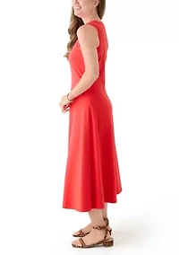 Petite Column Midi Dress