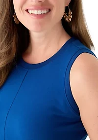 Petite Column Midi Dress