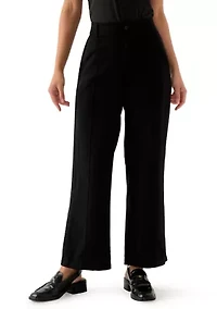 Petite Elastic Waistband Trousers