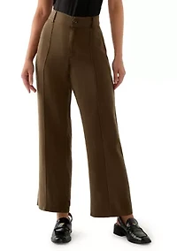Petite Elastic Waistband Trousers