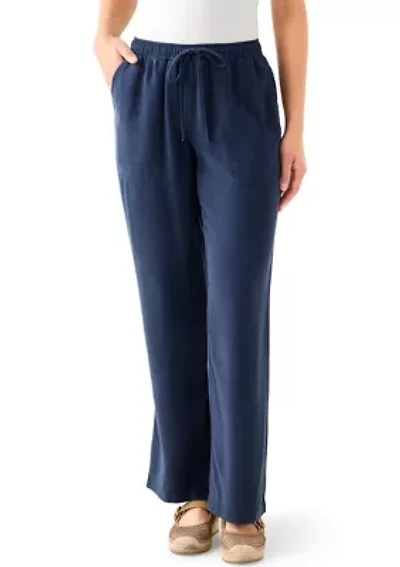 Petite Pull On Tencel pants
