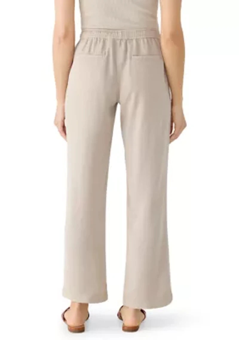 Petite Pull On Tencel pants