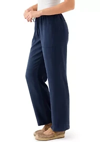 Petite Pull On Tencel pants