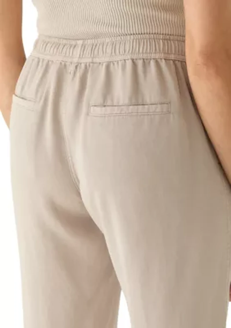 Petite Pull On Tencel pants