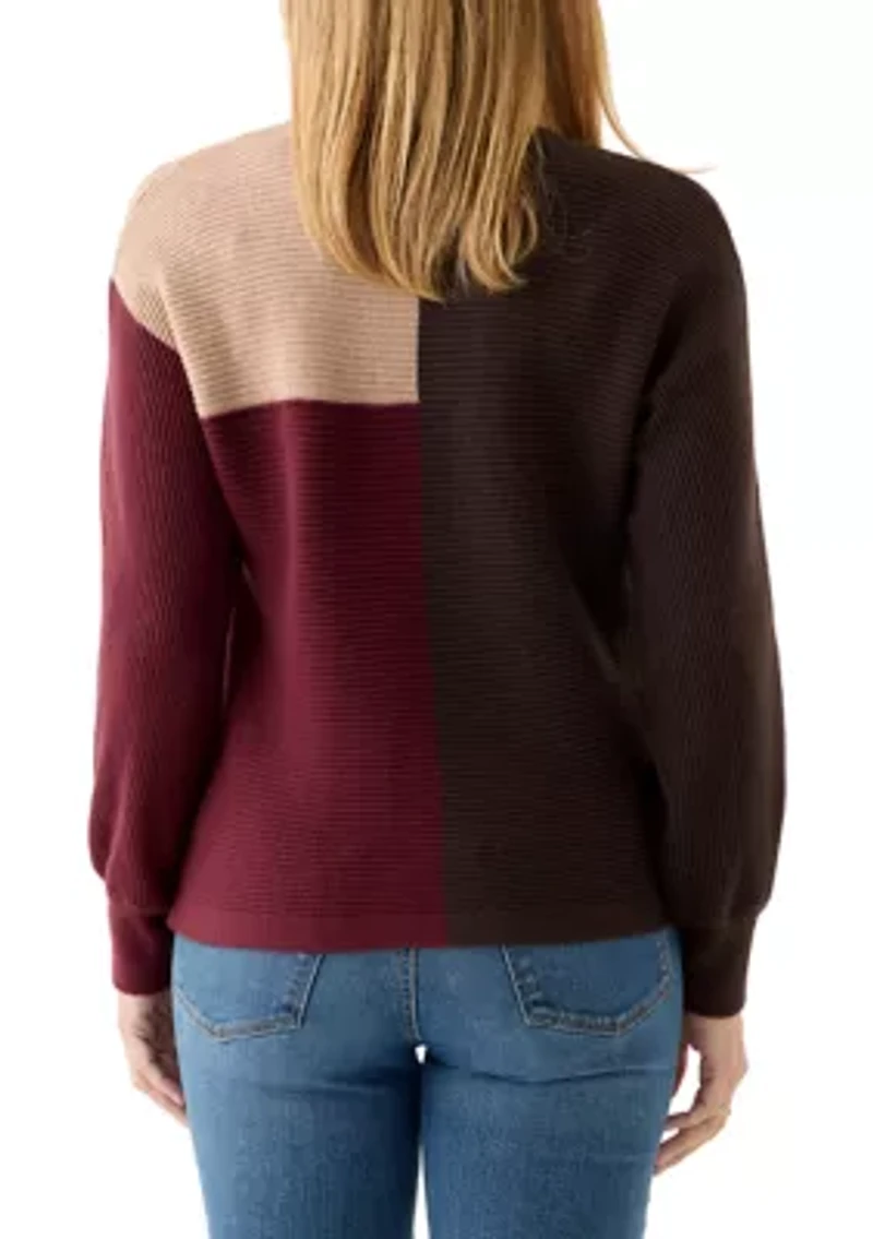 Women's Colorblock Sweater