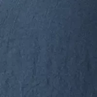 Plus Three-Quarter Sleeve Solid Woven Top