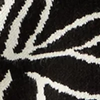 Plus V-Neck Intarsia Sweater