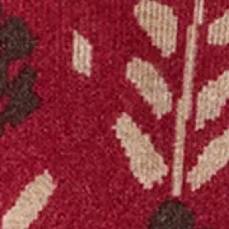 Women's V-Neck Printed Sweater
