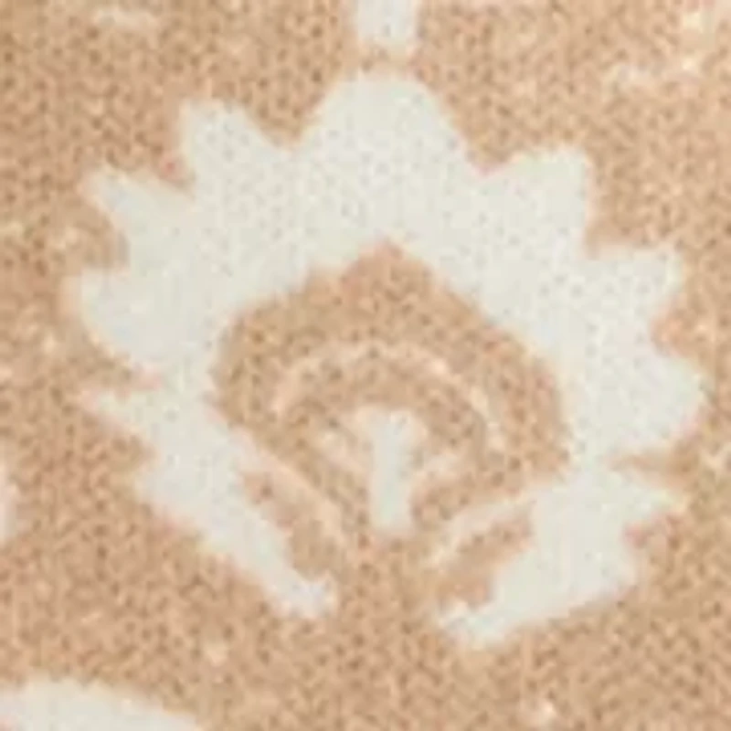 Women's Long Sleeve Printed Crew Neck Sweater