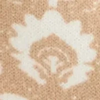 Women's Long Sleeve Printed Crew Neck Sweater