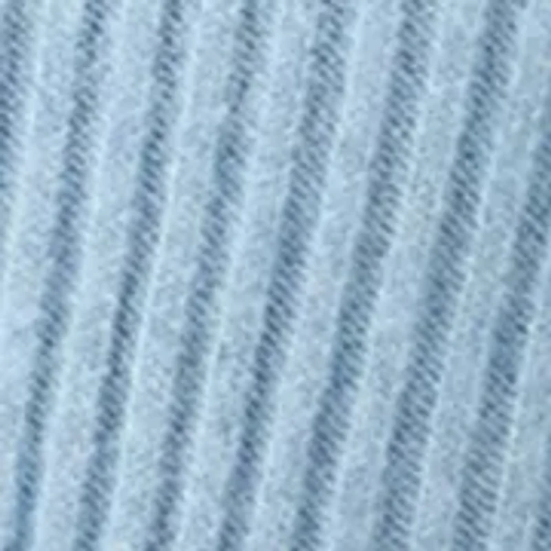 Women's Puff Sleeve Ribbed Crew Neck Sweater