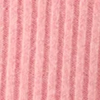 Women's Puff Sleeve Ribbed Crew Neck Sweater