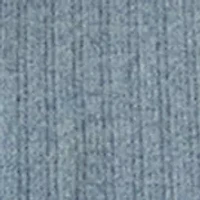 Women's Long Sleeve Side Ruched Brush Rib Top