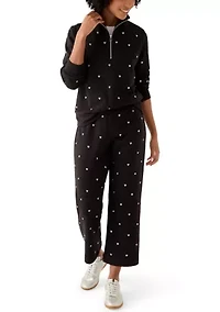 Women's Heart 1/4 Zip Pullover