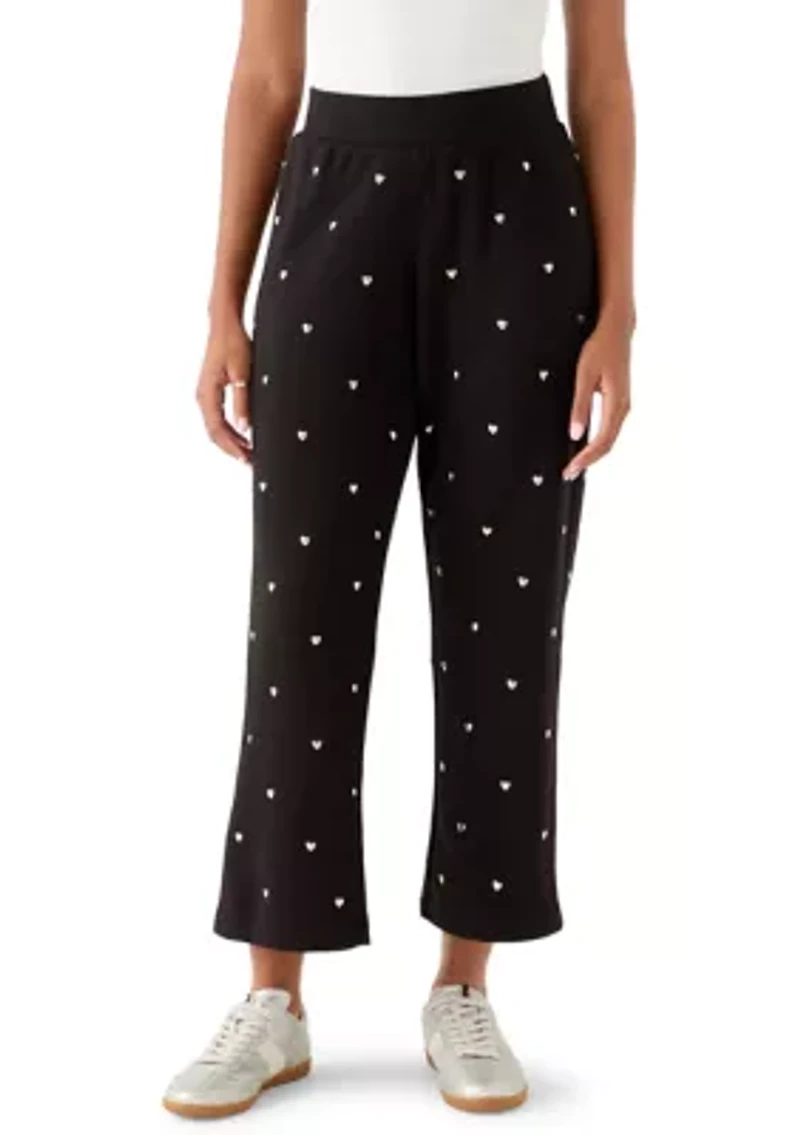 Women's Heart Wide Leg Pants