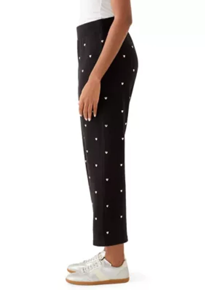 Women's Heart Wide Leg Pants