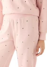 Women's Heart Wide Leg Pants