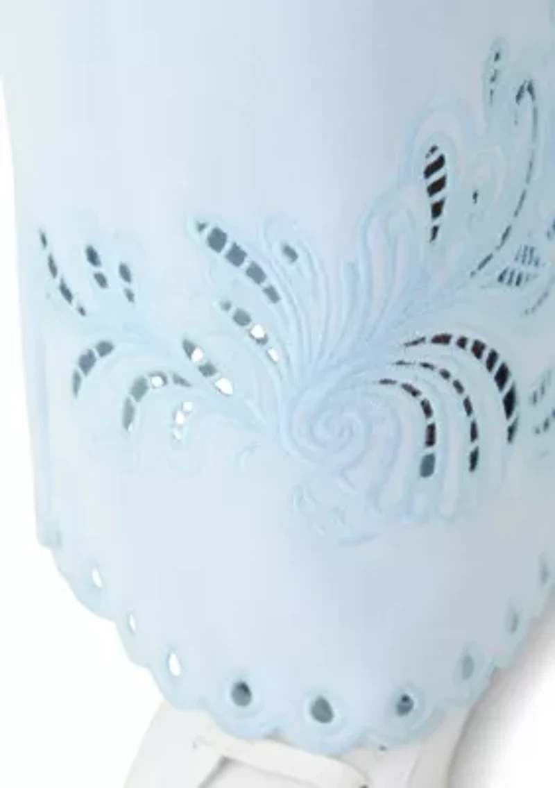 Women's Wide Leg Lace Detail Front Pants