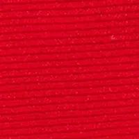 Women's Mock Neck Rhinestone Embellished Lurex Ribbed Sweater