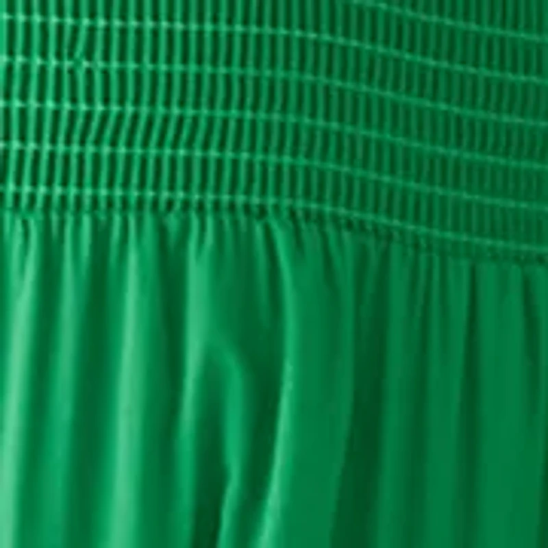 Women's Pleated Peasant Maxi Dress