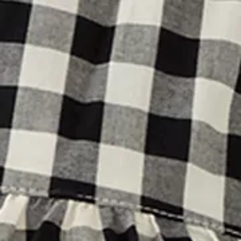 Women's Puff Sleeve Gingham Peasant Blouse