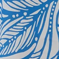 Women's Dolman Sleeve Belted Swirl Print Midi Dress