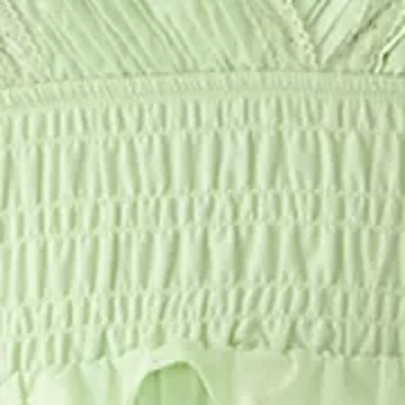 Women's Flutter Sleeve Tiered Dress