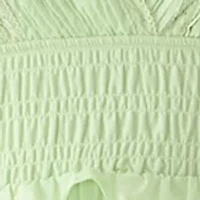 Women's Flutter Sleeve Tiered Dress