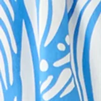 Women's Split Neck Swirl Print Top