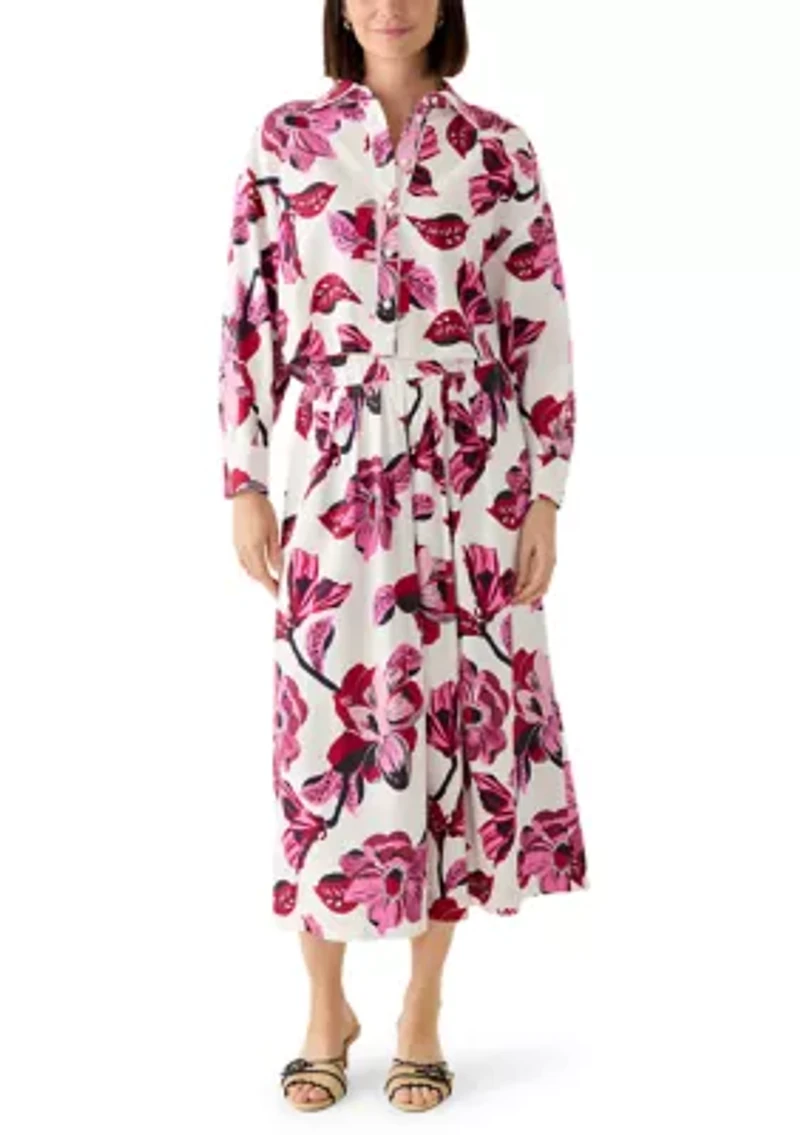 Women's Wide Leg Floral Pants