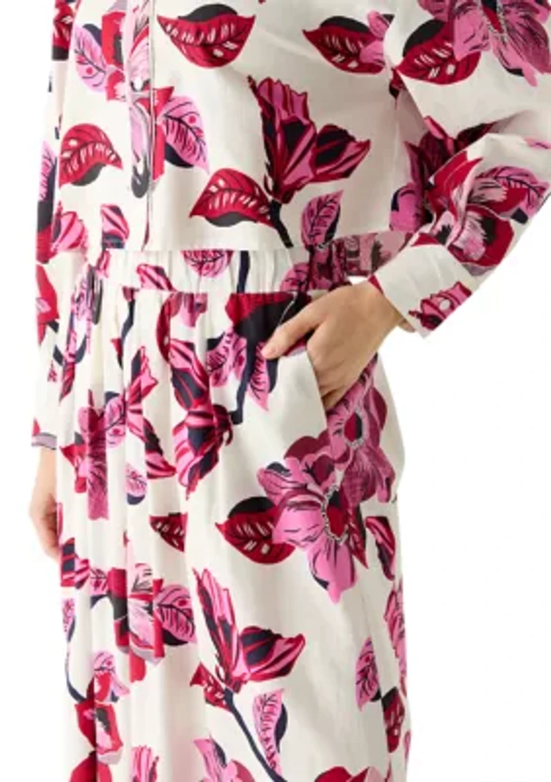 Women's Wide Leg Floral Pants