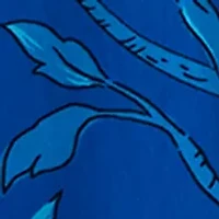 Women's Puff Sleeve Button Front Floral Blouse