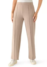 Women's Wide Leg Ribbed Athletic Pants