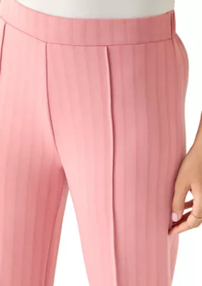 Women's Wide Leg Ribbed Athletic Pants
