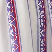 Women's Puff Sleeve Smocked Waist Print Dress